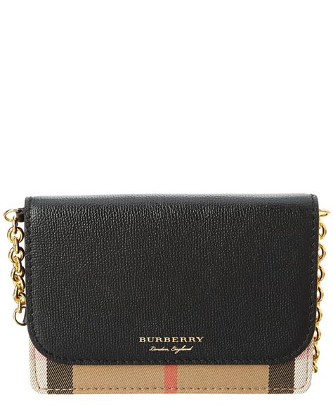 burberry wallet on a chain|burberry checkbook cover.